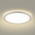Brilagi - LED Kopalniška stropna svetilka ULTRA SLIM LED/24W/230V pr. 42 cm bela IP54