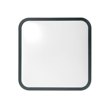 Brilagi - LED kopalniško stropno svetilo ZENNA LED/18W/230V 28,5x28,5 cm IP44 antracit