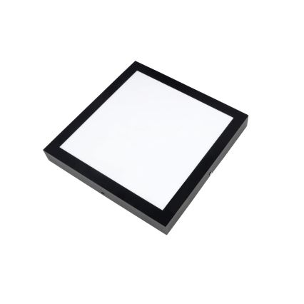 Brilagi - LED Kopalniška stropna svetilka FRAME LED/24W/230V 3000/4000/6000K IP44 črna