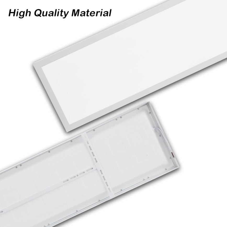 Brilagi - LED Kopalniška stropna svetilka FRAME LED/50W/230V 30x120 cm 3000/4000/6000K IP44 bela