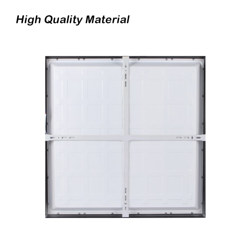 Brilagi - LED Kopalniška stropna svetilka FRAME LED/50W/230V 60x60 cm 3000/4000/6000K IP44 črna