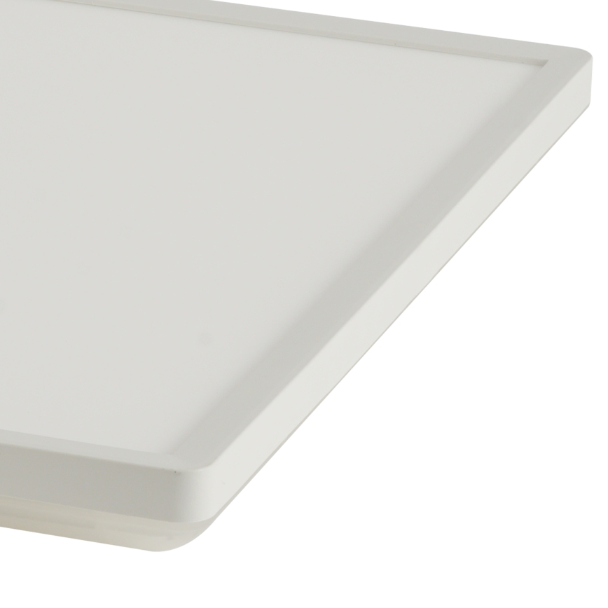 Brilagi - LED Kopalniška stropna svetilka ULTRA SLIM LED/24W/230V 42x42 cm bela IP54