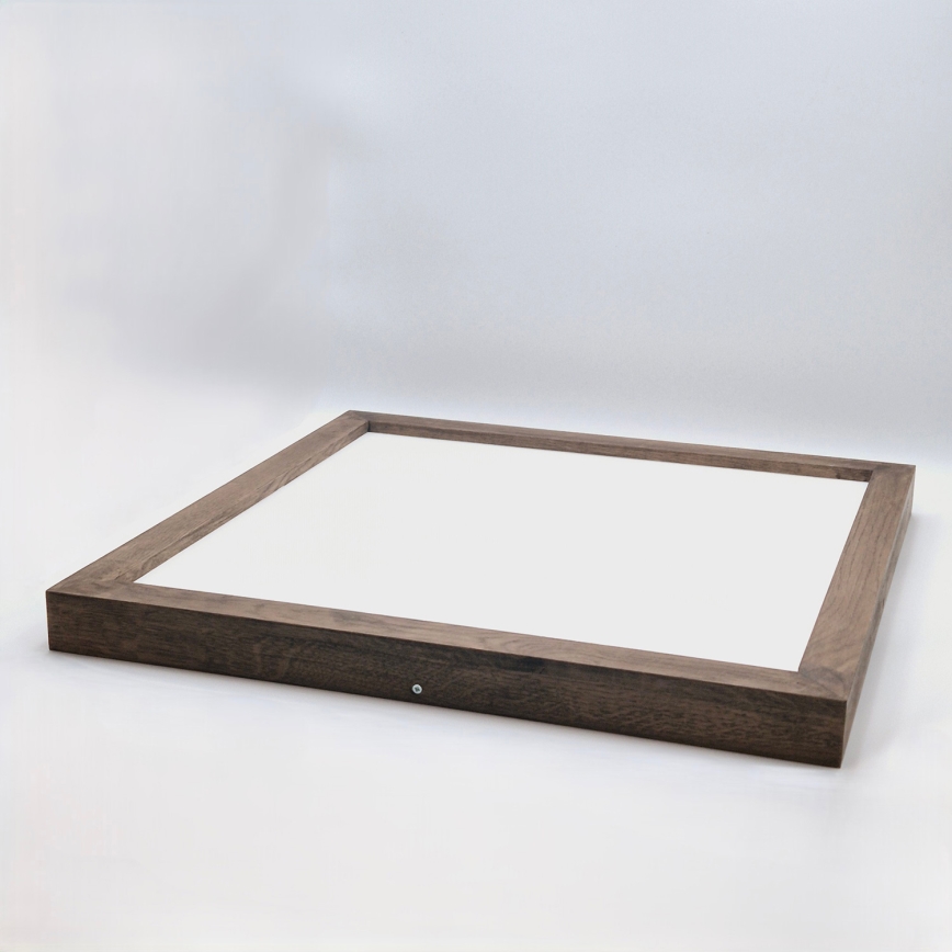 Brilagi - LED Stropna svetilka WOODY FRAME LED/50W/230V 60x60 cm IP44 oreh