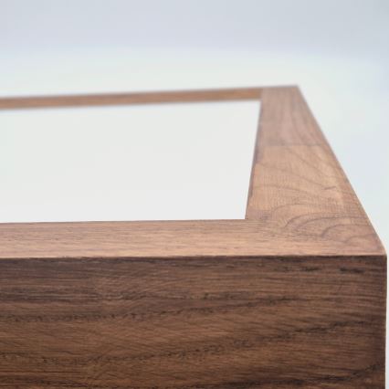 Brilagi - LED Stropna svetilka WOODY FRAME LED/50W/230V 60x60 cm IP44 hrast češnja
