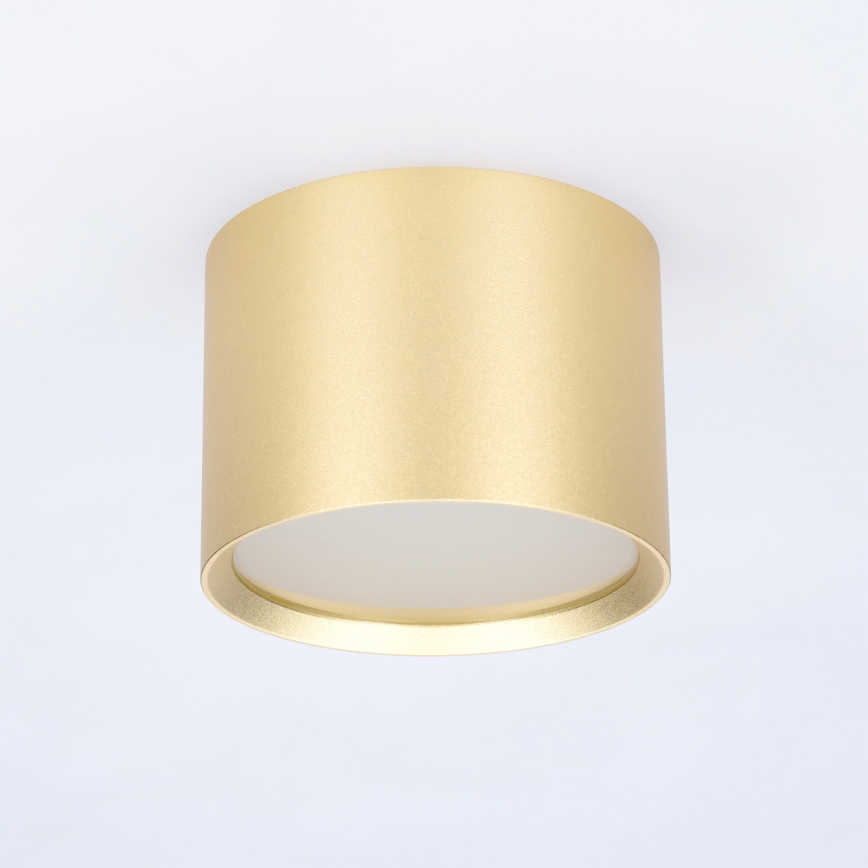 BRILAGI - LED kopalniško točkovno svetilo SMOOTH 1xGX53/15W/230V 60x82 mm zlate barve IP54