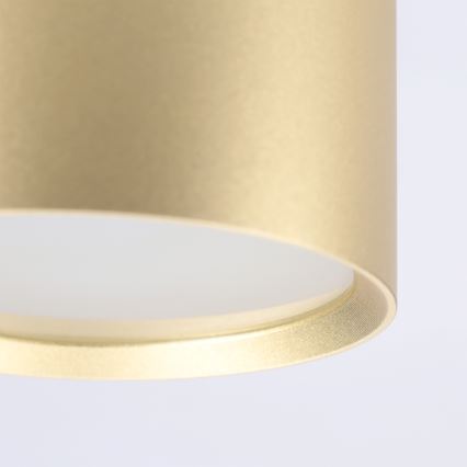 BRILAGI - LED kopalniško točkovno svetilo SMOOTH 1xGX53/15W/230V 60x82 mm zlate barve IP54