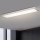 Brilagi - LED Kopalniška zatemnitvena stropna svetilka FRAME SMART LED/50W/230V 120x30 cm 3000-6000K IP44 srebrna + Daljinski upravljalnik