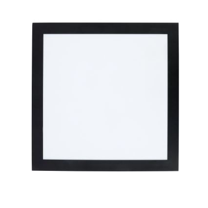 Brilagi - LED Kopalniška zatemnitvena stropna svetilka FRAME SMART LED/24W/230V 30x30 cm 3000-6000K IP44 črna + Daljinski upravljalnik