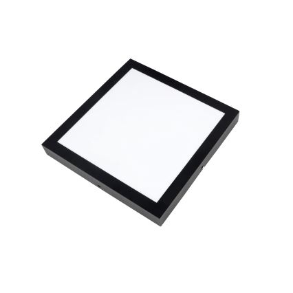 Brilagi - LED Kopalniška zatemnitvena stropna svetilka FRAME SMART LED/24W/230V 30x30 cm 3000-6000K IP44 črna + Daljinski upravljalnik