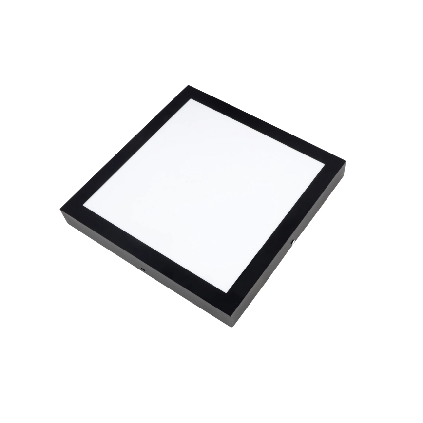 Brilagi - LED Kopalniška zatemnitvena stropna svetilka FRAME SMART LED/24W/230V 30x30 cm 3000-6000K IP44 črna + Daljinski upravljalnik