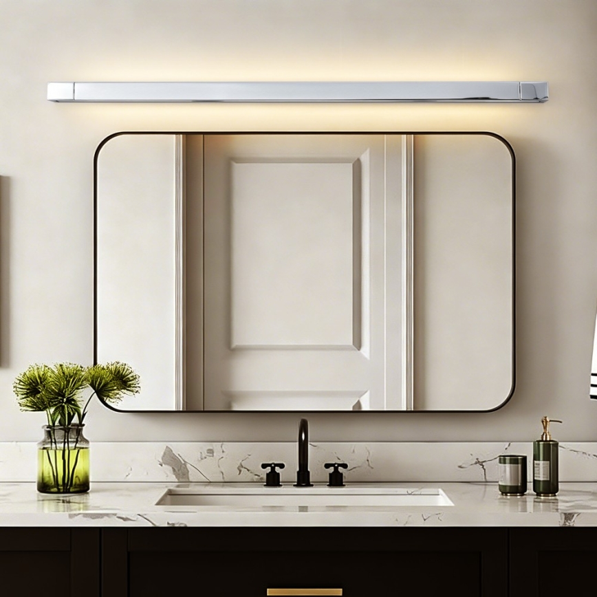 BRILAGI - LED kopalniška razsvetljava za ogledalo AQUA LINE LED/36W/230V 120 cm IP44 sijajni krom CRI 90