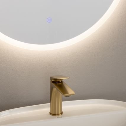 Brilagi - LED ogledalo za kopalnico BERNATE LED/19W/230V premer 60 cm srebrno IP44 CRI 90 zatemnljivo + CCT