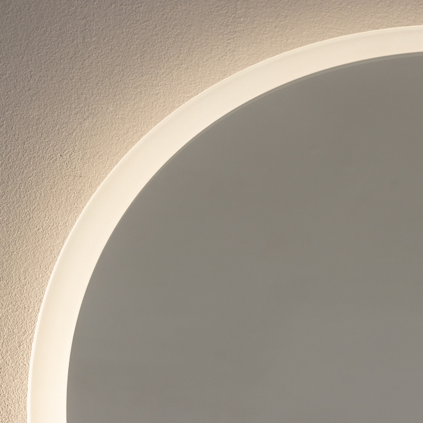 Brilagi - LED ogledalo za kopalnico BERNATE LED/19W/230V premer 60 cm srebrno IP44 CRI 90 zatemnljivo + CCT