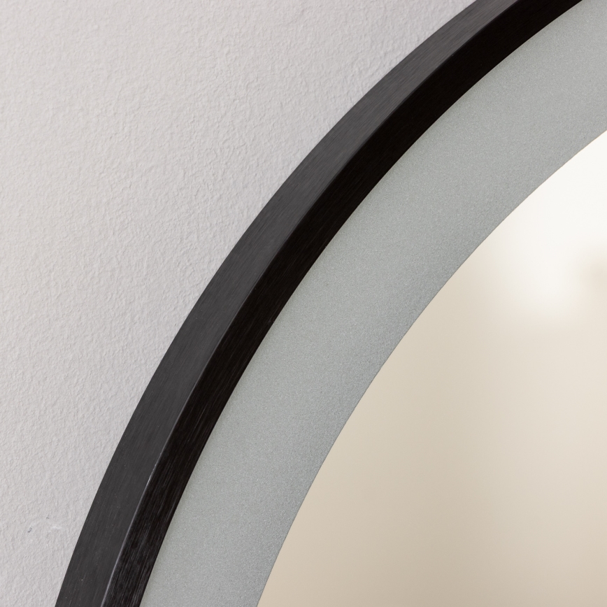 Brilagi - LED kopalniško ogledalo CANZO LED/25W/230V 50x80 cm črna IP44 CRI 90 zatemnljivo + CCT