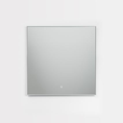 Brilagi - LED kopalniško ogledalo DESIO LED/24W/230V 60x60 cm srebrno IP44 CRI 90 zatemnljivo + CCT