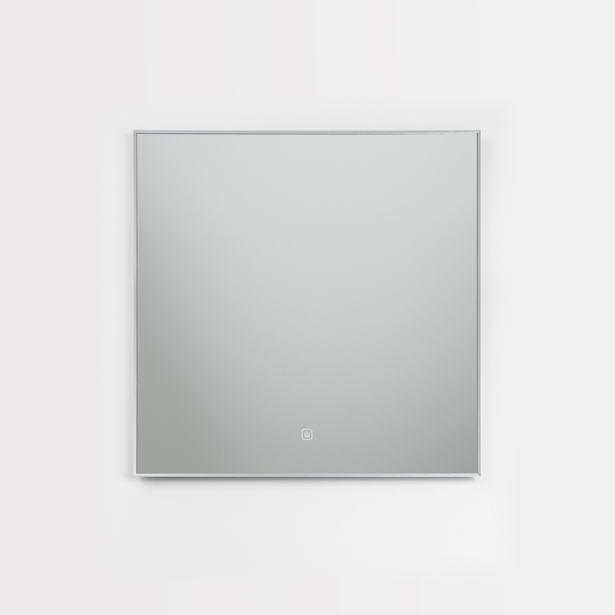 Brilagi - LED kopalniško ogledalo DESIO LED/24W/230V 60x60 cm srebrno IP44 CRI 90 zatemnljivo + CCT