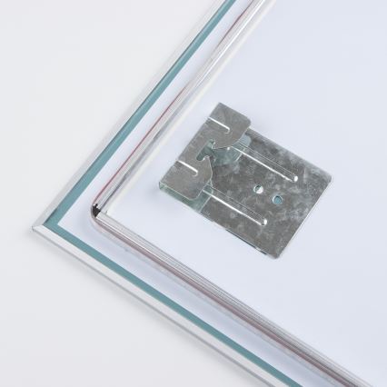 Brilagi - LED kopalniško ogledalo DESIO LED/24W/230V 60x60 cm srebrno IP44 CRI 90 zatemnljivo + CCT