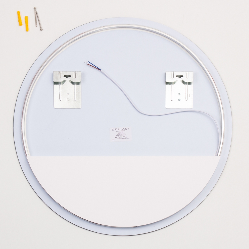 Brilagi - kopalniško LED ogledalo LUNA LED/19W/230V, premer 60 cm, IP44, CRI 90, zatemnljivo + CCT