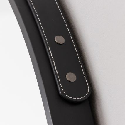 Brilagi - LED kopalniško ogledalo PALANZO LED/19W/230V premer 60 cm črna IP44 CRI 90 zatemnljivo + CCT