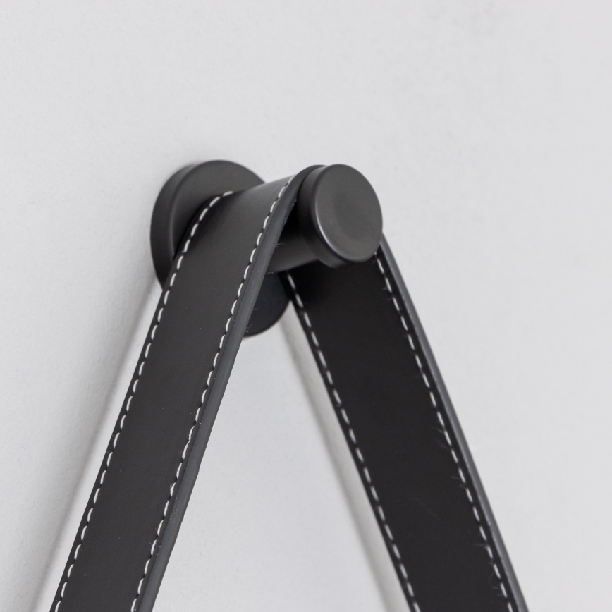 Brilagi - LED kopalniško ogledalo PALANZO LED/19W/230V premer 60 cm črna IP44 CRI 90 zatemnljivo + CCT