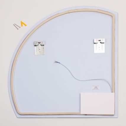 Brilagi - LED kopalniško ogledalo QUARTIERE LED/25W/230V 70x75 cm IP44 CRI 90 zatemnljivo + CCT