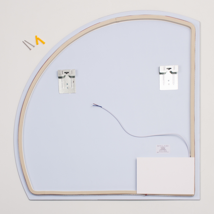 Brilagi - LED kopalniško ogledalo QUARTIERE LED/25W/230V 70x75 cm IP44 CRI 90 zatemnljivo + CCT