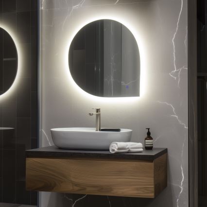 Brilagi - LED kopalniško ogledalo RICADI LED/19W/230V 60x60 cm IP44 CRI 90 zatemnljivo + CCT