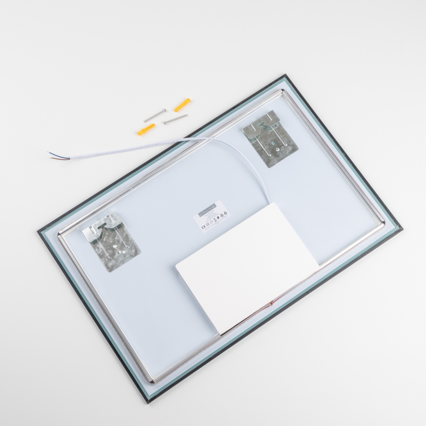 Brilagi - LED kopalniško ogledalo SUELLO LED/20W/230V 40x60 cm črno IP44 CRI 90 zatemnljivo + CCT