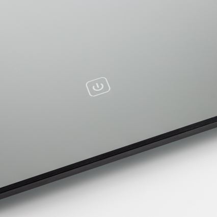 Brilagi - LED kopalniško ogledalo SUELLO LED/24W/230V 60x60 cm črno IP44 CRI 90 zatemnljivo + CCT