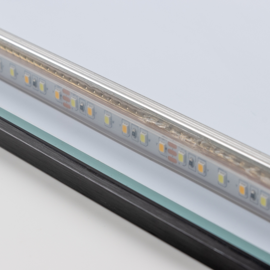 Brilagi - LED kopalniško ogledalo SUELLO LED/24W/230V 60x60 cm črno IP44 CRI 90 zatemnljivo + CCT