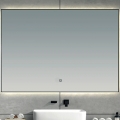 Brilagi - LED kopalniško ogledalo SUELLO LED/28W/230V 60x80 cm črna IP44 CRI 90 zatemnljivo + CCT
