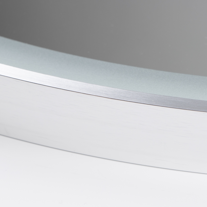 Brilagi - LED kopalniško ogledalo TORINO LED/19W/230V premer 60 cm srebrno IP44 CRI 90 zatemnljivo + CCT