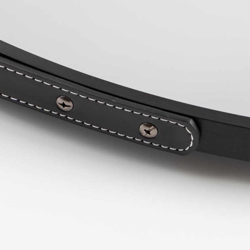 Brilagi - LED kopalniško ogledalo VERESE LED/19W/230V premer 60 cm črna IP44 CRI 90 zatemnljivo + CCT