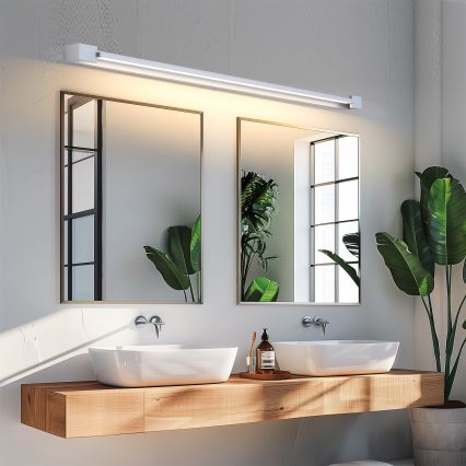 Brilagi - LED osvetlitev kopalniškega ogledala AQUA LINE LED/36W/230V 120 cm IP44 matni krom CRI 90