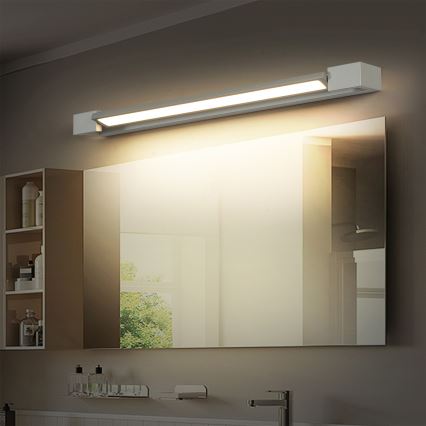 Brilagi - LED kopalniška osvetlitev za ogledalo AQUA LINE LED/18W/230V 60 cm IP44 matni krom CRI 90