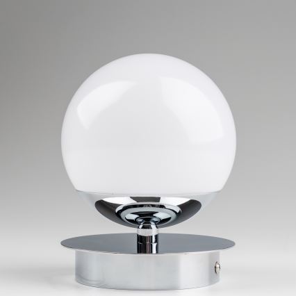 Brilagi - LED kopalniško stensko svetilo BALL LED/6W/230V 3000/4000/6500K IP44 poliran krom