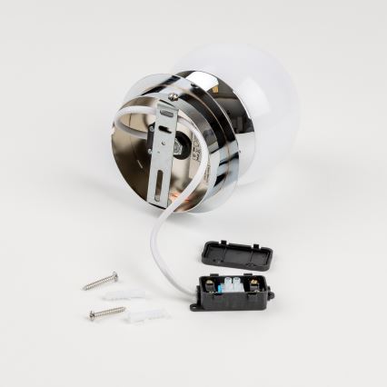 Brilagi - LED kopalniško stensko svetilo BALL LED/6W/230V 3000/4000/6500K IP44 poliran krom