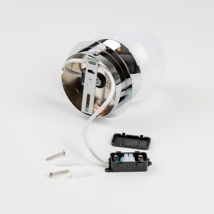 Brilagi - LED kopalniško stensko svetilo BALL LED/6W/230V 3000/4000/6500K IP44 poliran krom