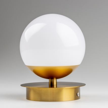 Brilagi - LED kopalniško stensko svetilo BALL LED/6W/230V 3000/4000/6500K IP44 zlata