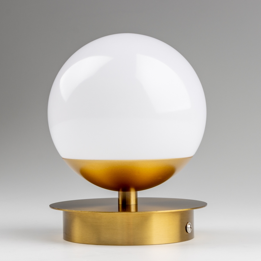 Brilagi - LED kopalniško stensko svetilo BALL LED/6W/230V 3000/4000/6500K IP44 zlata