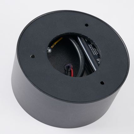 Brilagi - LED stropna svetilka za kopalnico FORIS LED/9W/230V premer 9 cm antracit IP44 CRI 90