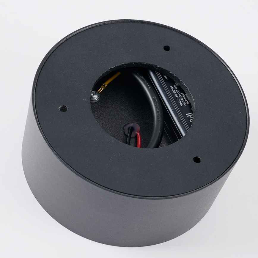 Brilagi - LED stropna svetilka za kopalnico FORIS LED/9W/230V premer 9 cm antracit IP44 CRI 90