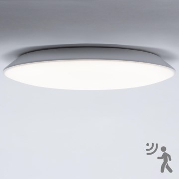 Brilagi - LED kopalniško stropno svetilo s senzorjem VESTAS LED/18W/230V, premer 28 cm, 4000K, IP54