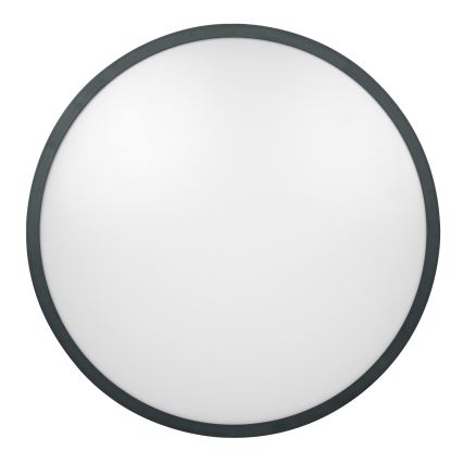 Brilagi - Stropna kopalniška LED svetilka s senzorjem ZENNA LED/24W/230V Ø 35 cm IP44 antracit