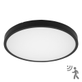 BRILAGI - LED kopalniško stropno svetilo s senzorjem ZENNA LED/36W/230V premer 41,3 cm IP44 črna + daljinski upravljalnik