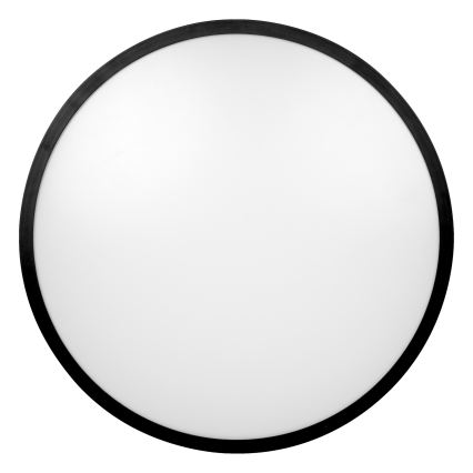 BRILAGI - LED kopalniško stropno svetilo s senzorjem ZENNA LED/36W/230V premer 41,3 cm IP44 črna + daljinski upravljalnik