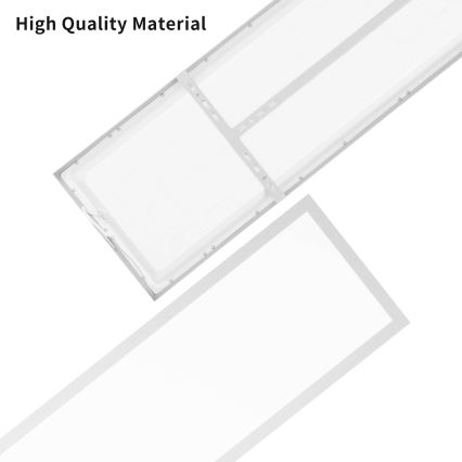 Brilagi - LED stropno svetilo za kopalnico FRAME LED/50W/230V 3000/4000/6000K 120x30 cm IP44 srebrno