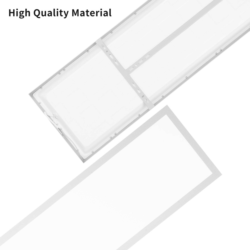 Brilagi - LED stropno svetilo za kopalnico FRAME LED/50W/230V 3000/4000/6000K 120x30 cm IP44 srebrno