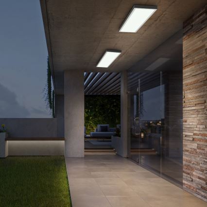 Brilagi - LED kopalniško stropno svetilo FRAME LED/50W/230V 120x30 cm 3000/4000/6000K IP44 bela