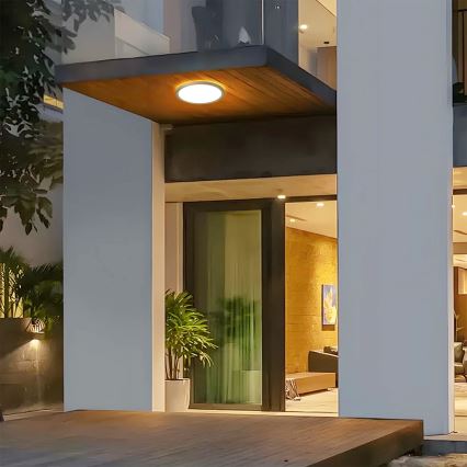 Brilagi - LED stropna svetilka za kopalnico ULTRA SLIM LED/12W/230V, premer 22,5 cm, zlata, IP54